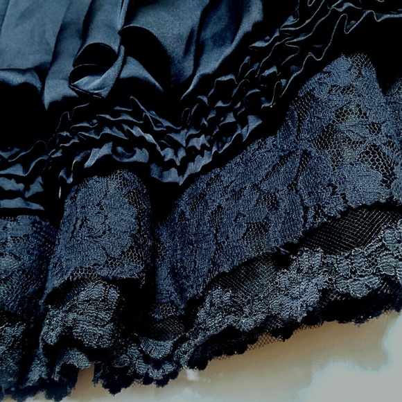 Midnight Blue Petticoat Skirt - Picture 5 of 8